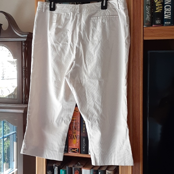 Chaps seersucker crop pants - Picture 2 of 7